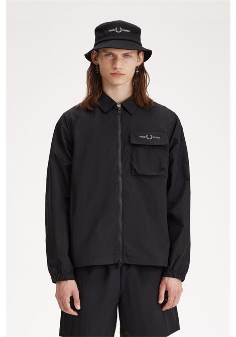 Fred Perry  ripstop overshirt FRED PERRY | Maglie | M7778102